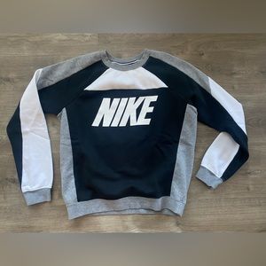 Nike crewneck sweatshirt - black white gray